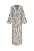 Tertulia Crepe Chine Maxi Dress / Cream Canoe